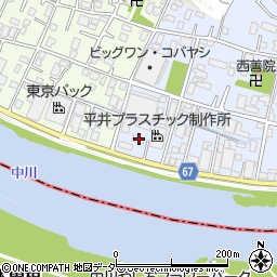 埼玉県三郷市花和田11周辺の地図