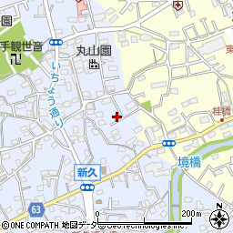 埼玉県入間市新久669-6周辺の地図