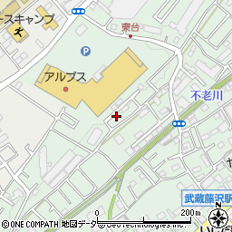 埼玉県入間市下藤沢199周辺の地図