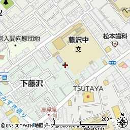 埼玉県入間市下藤沢1276周辺の地図