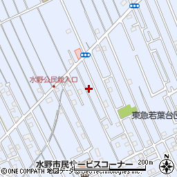 埼玉県狭山市水野846周辺の地図