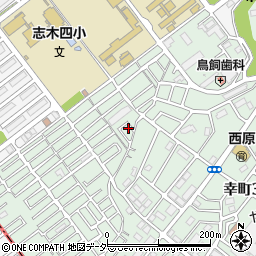 埼玉県志木市幸町3丁目19-5周辺の地図