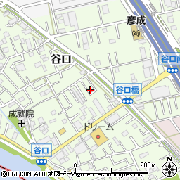 埼玉県三郷市谷口130周辺の地図