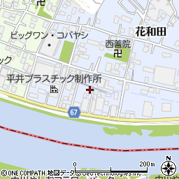 埼玉県三郷市花和田40周辺の地図
