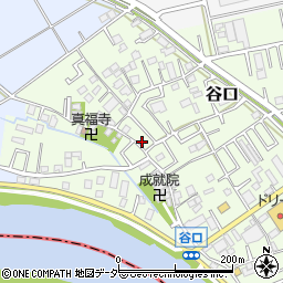 埼玉県三郷市谷口50周辺の地図