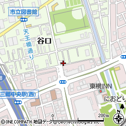 埼玉県三郷市谷口669-8周辺の地図