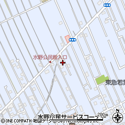埼玉県狭山市水野869周辺の地図