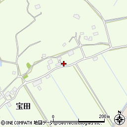 千葉県成田市宝田2380周辺の地図