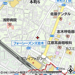 早稲田アカデミー志木校周辺の地図