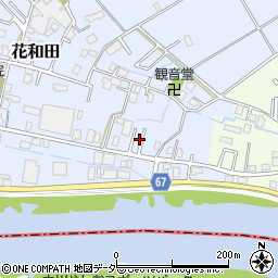 埼玉県三郷市花和田136周辺の地図