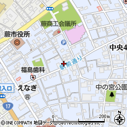 石田印房周辺の地図