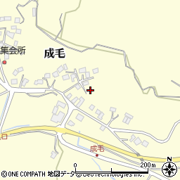 千葉県成田市成毛354周辺の地図