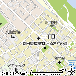 埼玉県八潮市二丁目109周辺の地図