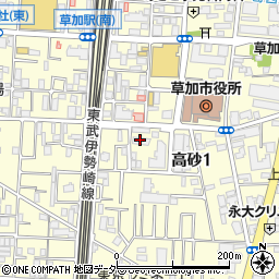 ブンブン餃子総本店周辺の地図