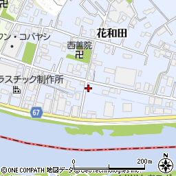埼玉県三郷市花和田67周辺の地図