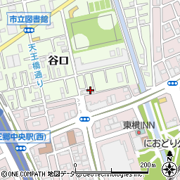 埼玉県三郷市谷口669-15周辺の地図