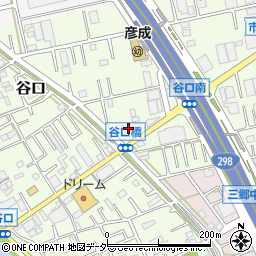埼玉県三郷市谷口213周辺の地図