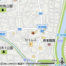 コープみらい　ミニコープ天神橋店周辺の地図