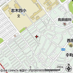 埼玉県志木市幸町3丁目19周辺の地図