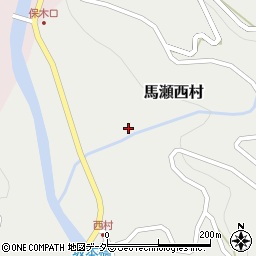 岐阜県下呂市馬瀬西村364周辺の地図
