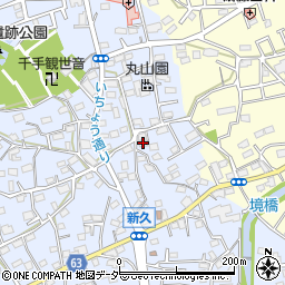 埼玉県入間市新久655周辺の地図