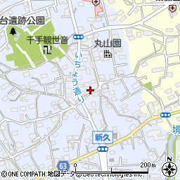 埼玉県入間市新久695周辺の地図