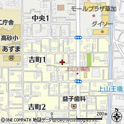 〒340-0017 埼玉県草加市吉町の地図