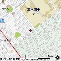志木館郵便局周辺の地図