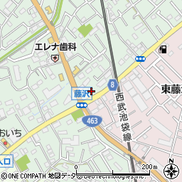埼玉県入間市下藤沢572周辺の地図