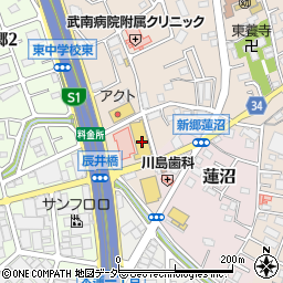 ＴＨＲＥＥＰＰＹ新鮮市場東本郷店周辺の地図