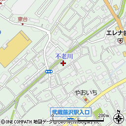 埼玉県入間市下藤沢677周辺の地図