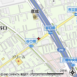 埼玉県三郷市谷口211周辺の地図