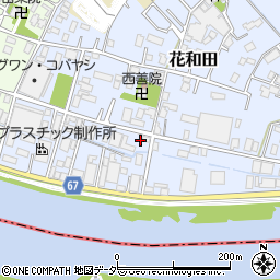 埼玉県三郷市花和田66周辺の地図