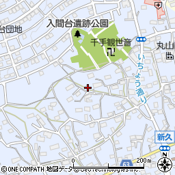 埼玉県入間市新久747周辺の地図