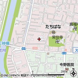 埼玉県川口市辻688-5周辺の地図