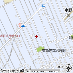 埼玉県狭山市水野781周辺の地図