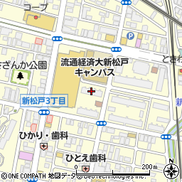 新松戸サンライトパストラル七番街周辺の地図