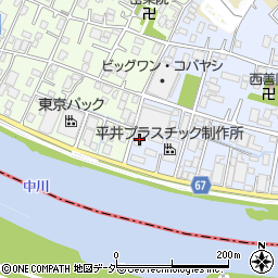 埼玉県三郷市花和田2周辺の地図