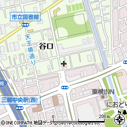 埼玉県三郷市谷口669-7周辺の地図
