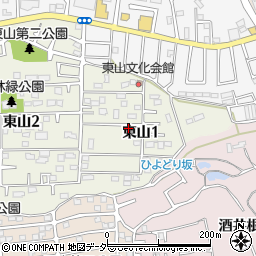 〒277-0064 千葉県柏市東山の地図