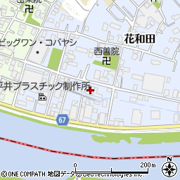 埼玉県三郷市花和田52周辺の地図