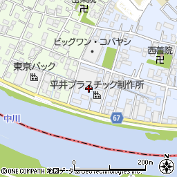 埼玉県三郷市花和田7周辺の地図