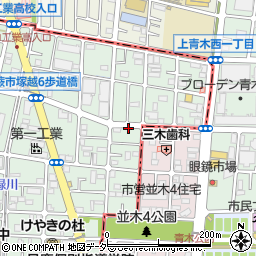 塚越六東周辺の地図