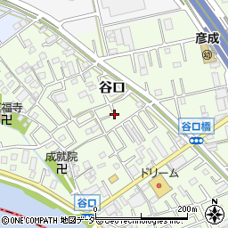 埼玉県三郷市谷口103周辺の地図