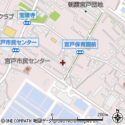 埼玉県朝霞市宮戸4丁目1-59周辺の地図