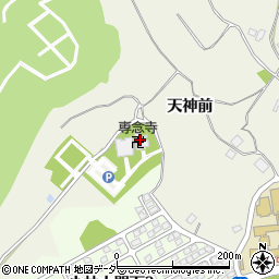 専念寺周辺の地図