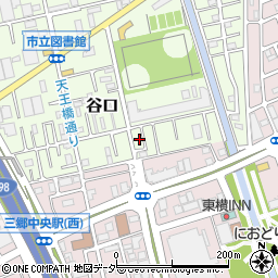 埼玉県三郷市谷口669-9周辺の地図