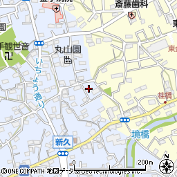 埼玉県入間市新久669-29周辺の地図