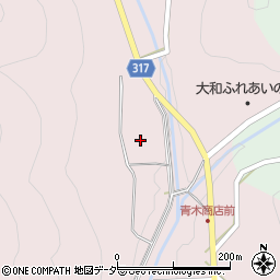 岐阜県郡上市大和町大間見周辺の地図