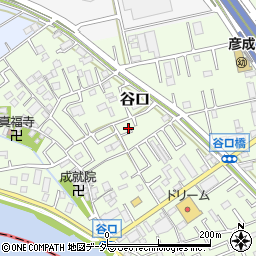 埼玉県三郷市谷口67周辺の地図